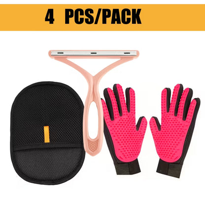 Professional Pet Grooming Kit – 4-Piece Pack