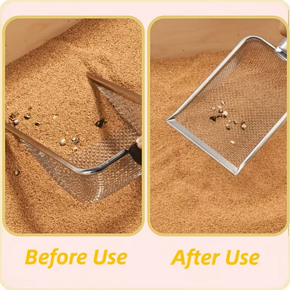 Stainless Steel Cat Litter Scoop - Stainless Steel