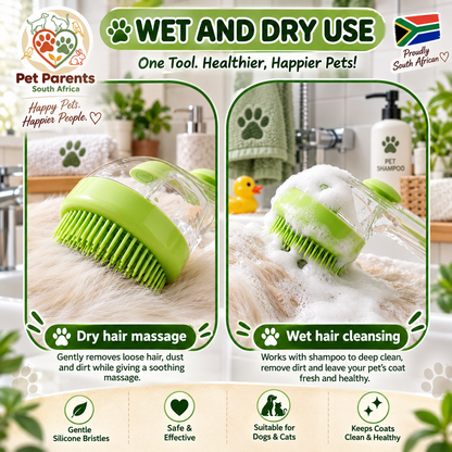 Bath Brush & Grooming 3 in 1 Set