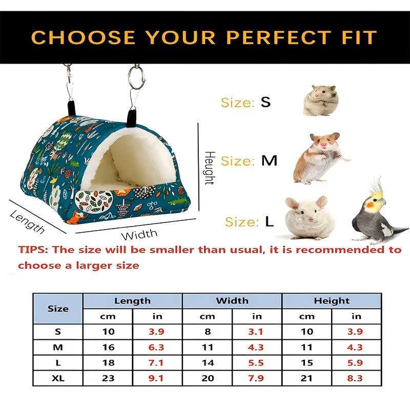 Cozy Hanging Pet Hammock (Bed)