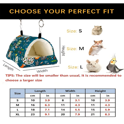 Cozy Hanging Pet Hammock (Bed)