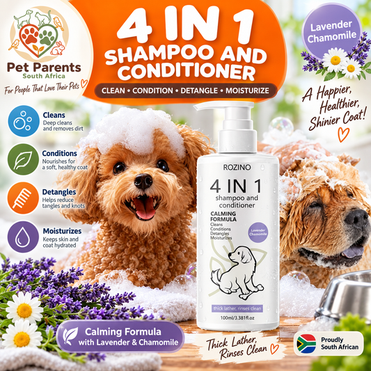 4 in 1 Shapoo and Conditionar for Pets