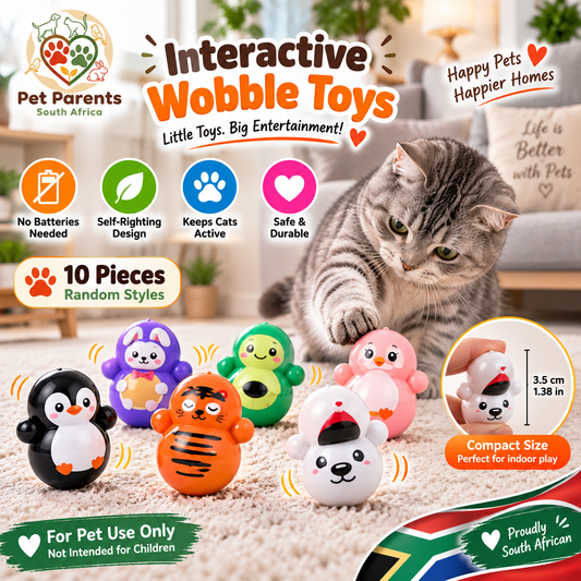Interactive Wobble Cat Toys