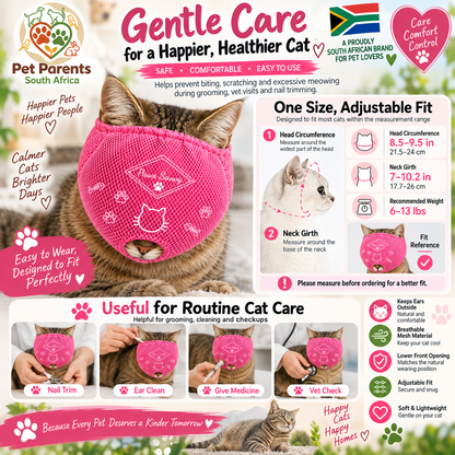 Adjustable Cat Care Mask