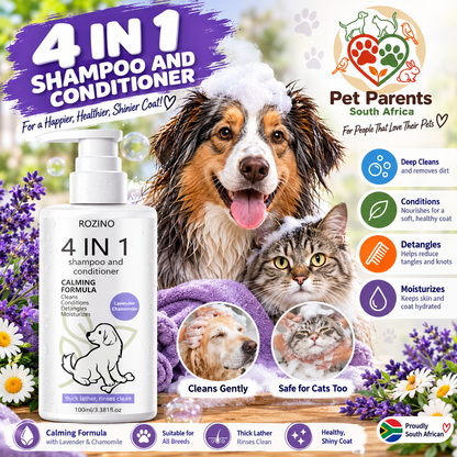 4 in 1 Shapoo and Conditionar for Pets