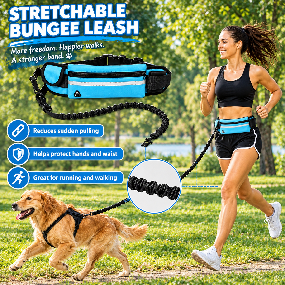 Dogs Handsfree Leash