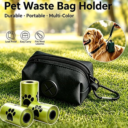 Portable Dog Poop Holder & Bags