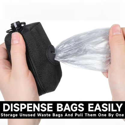 Portable Dog Poop Holder & Bags