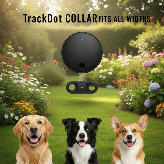 TrackDot GPS Collar Dogs (Only IOS Compatible)