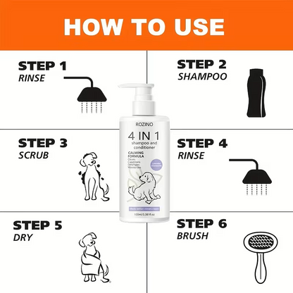 4 in 1 Shapoo and Conditionar for Pets